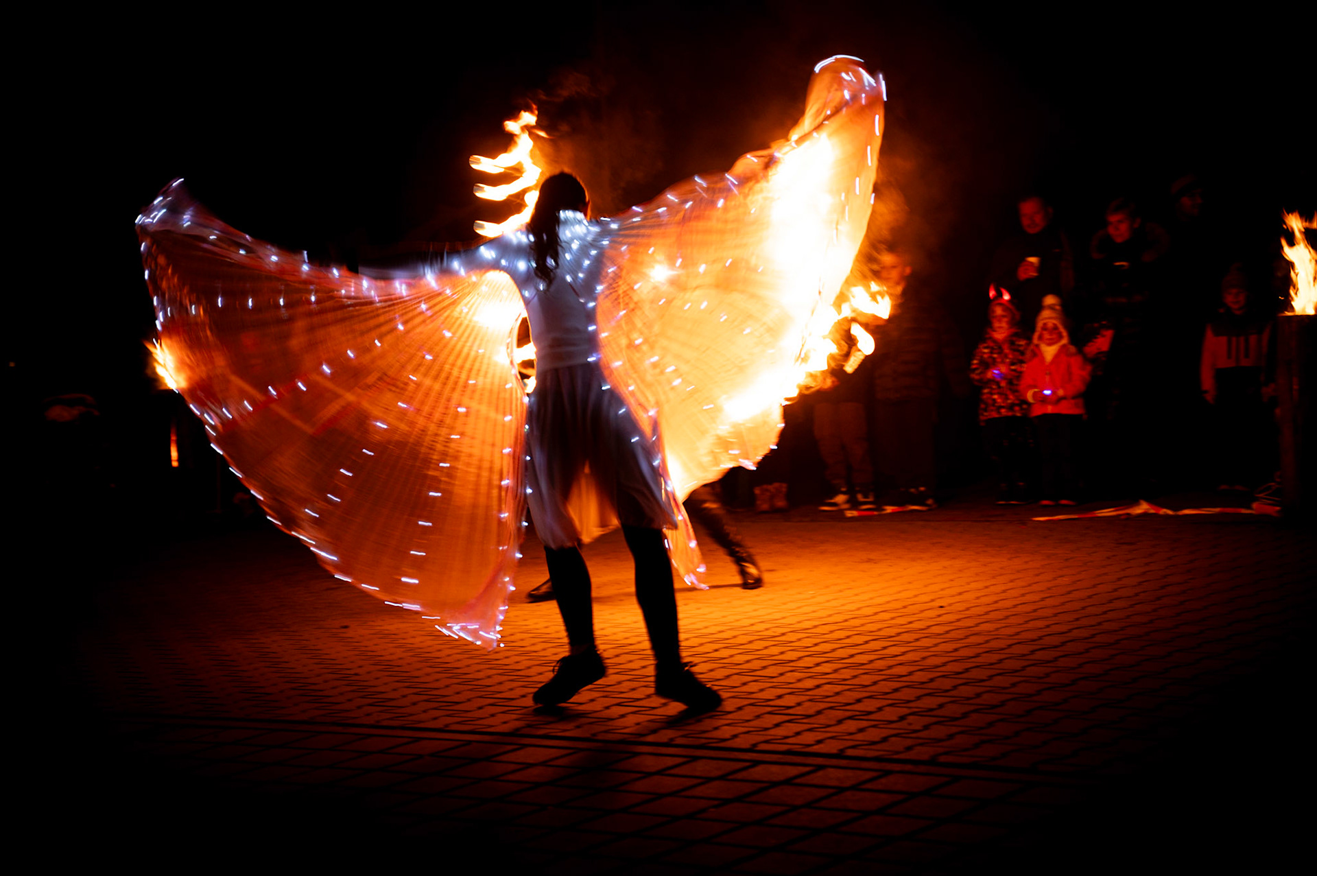 LED světelná show světelná show - Rinas Company - kabaret