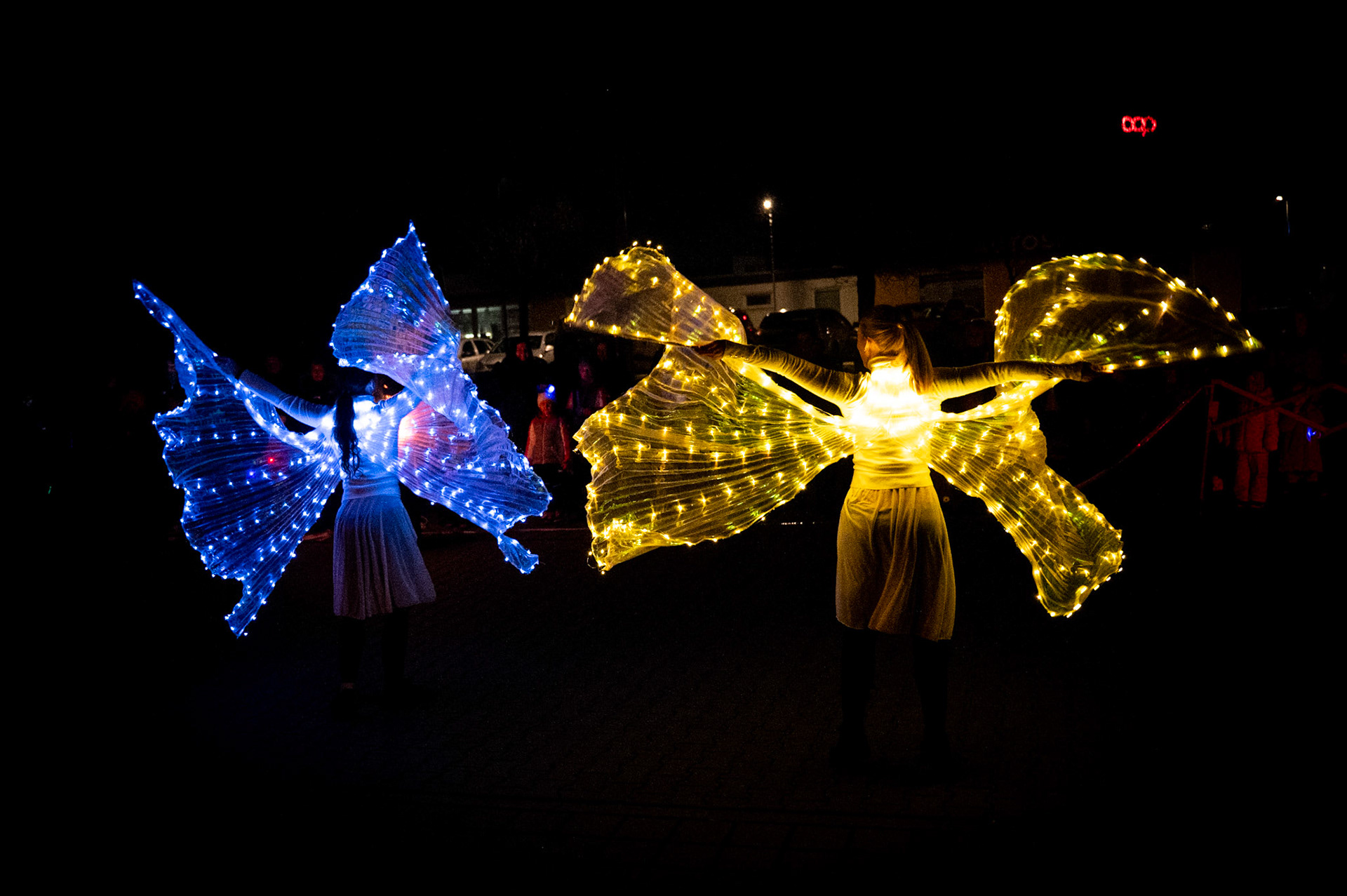 LED světelná show světelná show - Rinas Company - kabaret